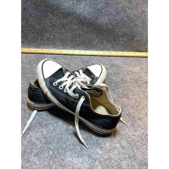 Converse Shoes Unisex All Star M9166 BLACK Casual Sneakers Mens 5 Womens 7 main image 9